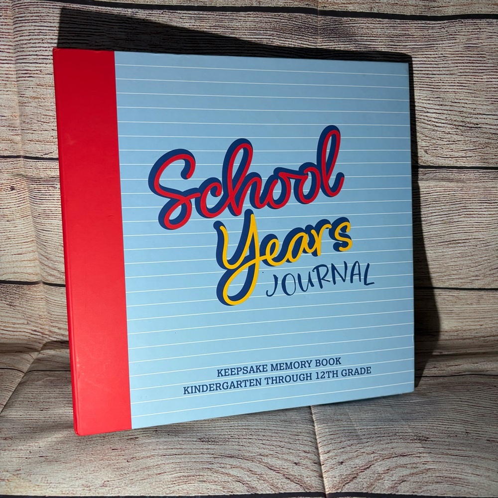 School Years Journal Keepsake Memory Book